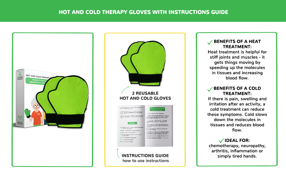 hot and cold therapy gloves