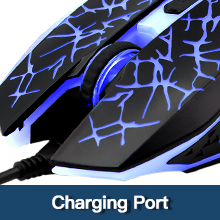 charging port of wireless gaming mouse