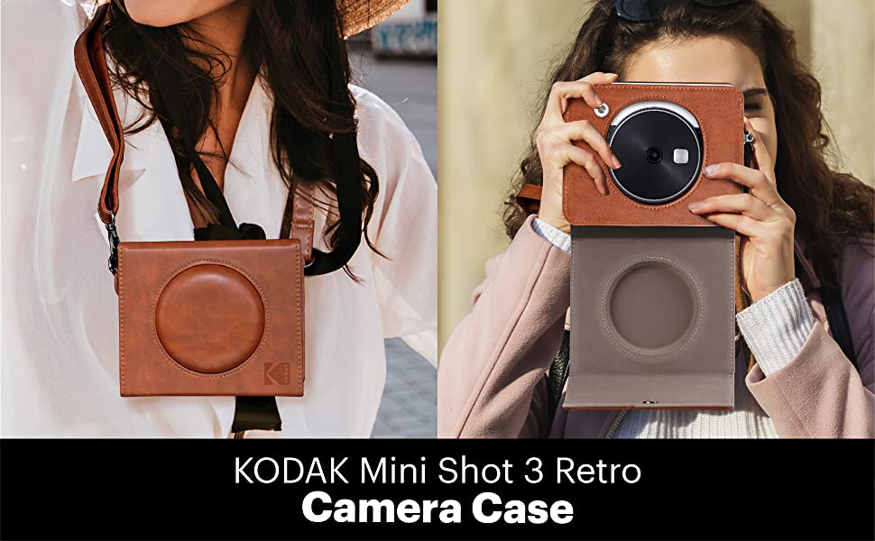 Kodak Mini Shot 3 Retro polaroid camera instant photo printer for iphone gift bundle for holiday