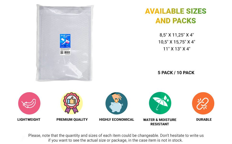 ABC Gusseted Bubble Mailers White Envelope Bubble Wrap Envelopes Large Bubble Mailer Mailer Shipping