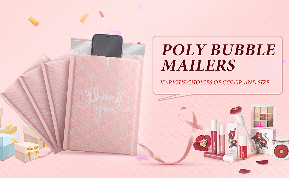 poly bubble mailers