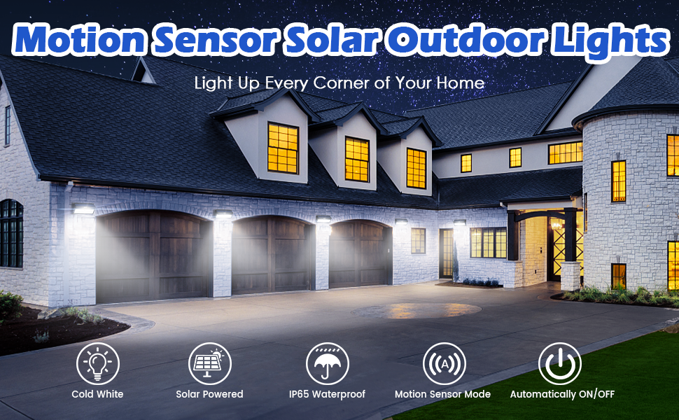 Motion Sensor Outdoor Lights