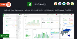 Dashsage – Bootstrap 5 Admin & Dashboard Template - mailinvest.blog